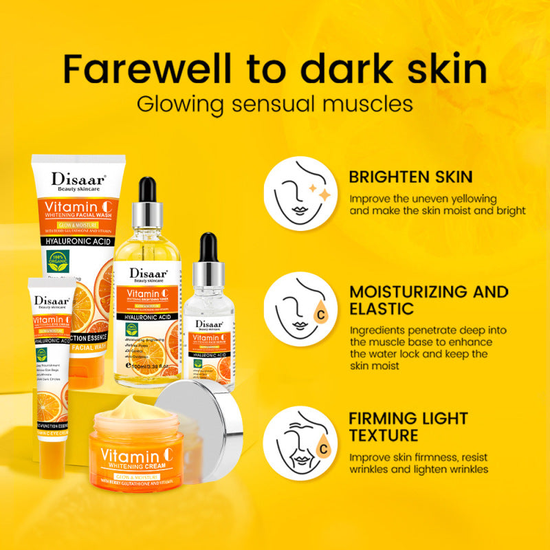 Vitamin C Skin Care Product Set Hydrating